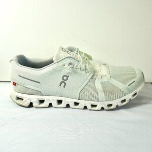 On Cloud 5 Sneakers Men Sz 12.5 Running Shoes Gray Glacier White 59-98909